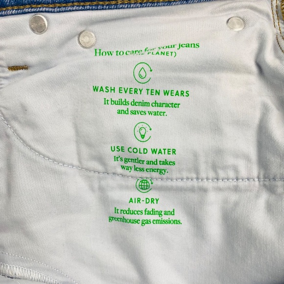 J.CREW High-Rise Denim Trouser Jean Wide Leg in size 29 - Picture 8 of 10